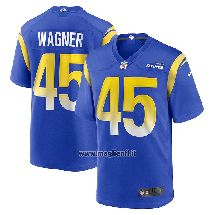 Maglia NFL Game Los Angeles Rams Bobby Wagner Blu